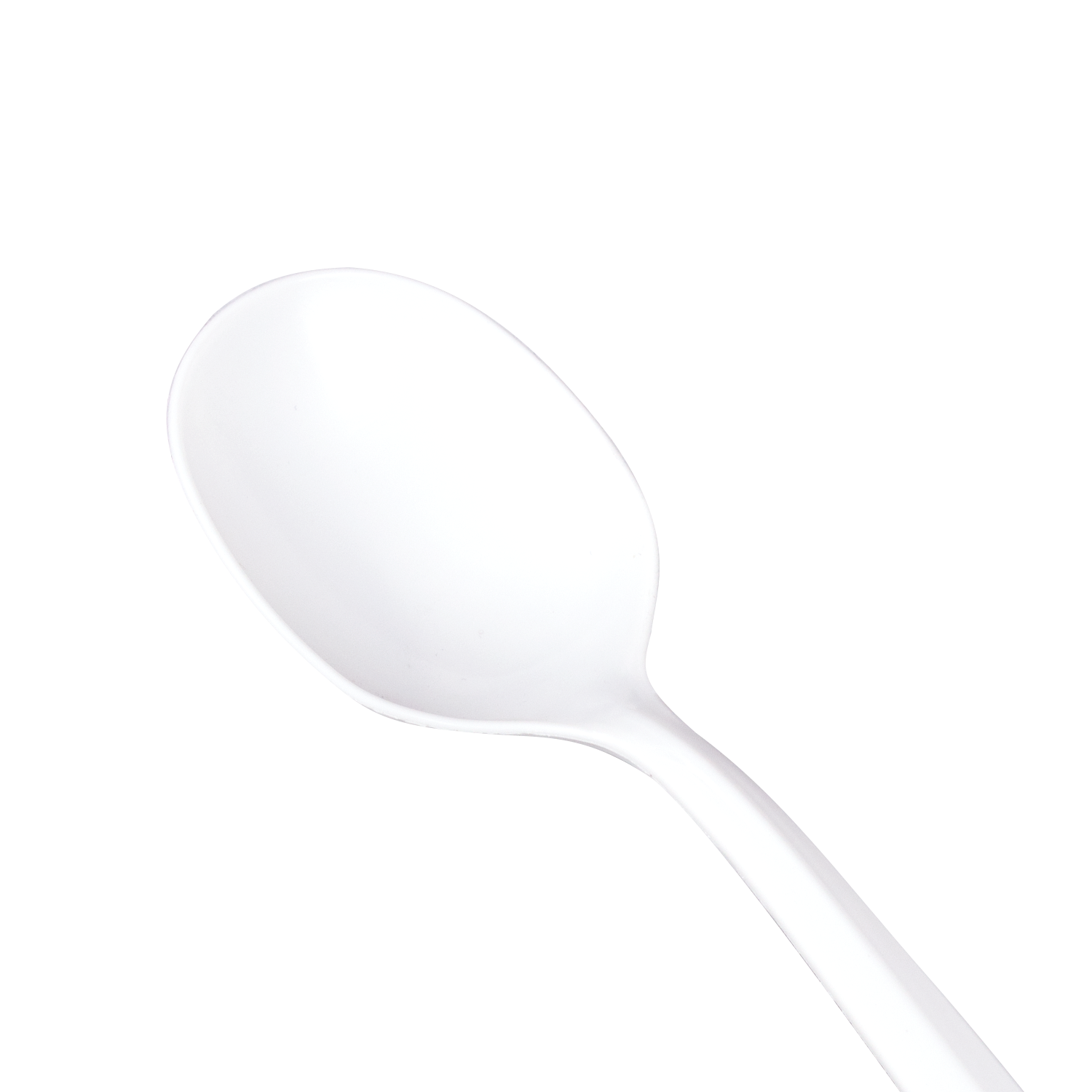 Wholesale PP Plastic Medium Weight Soup Spoons White - 1,000 ct
