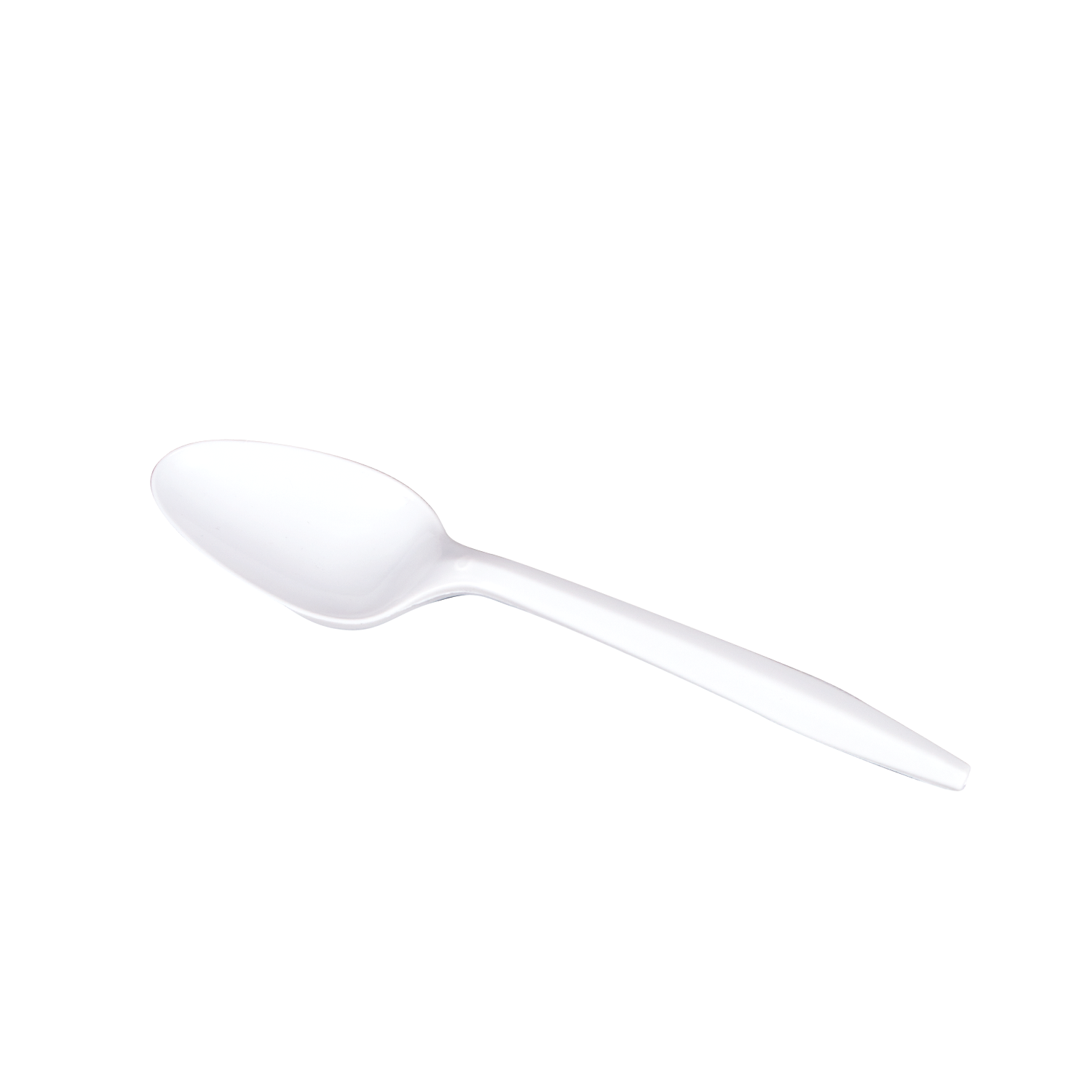 Wholesale PP Plastic Medium Weight Tea Spoons White - 1,000 ct