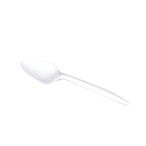 Wholesale PP Plastic Medium Weight Tea Spoons White - 1,000 ct