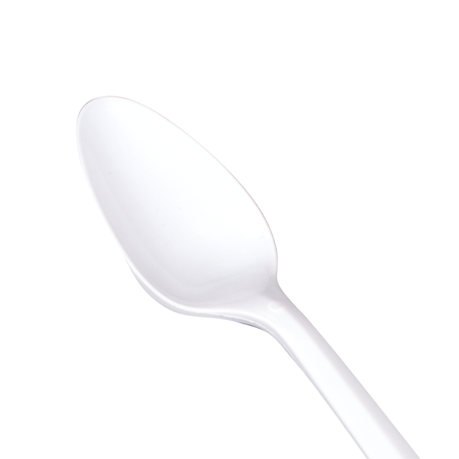Wholesale PP Plastic Medium Weight Tea Spoons White - 1,000 ct