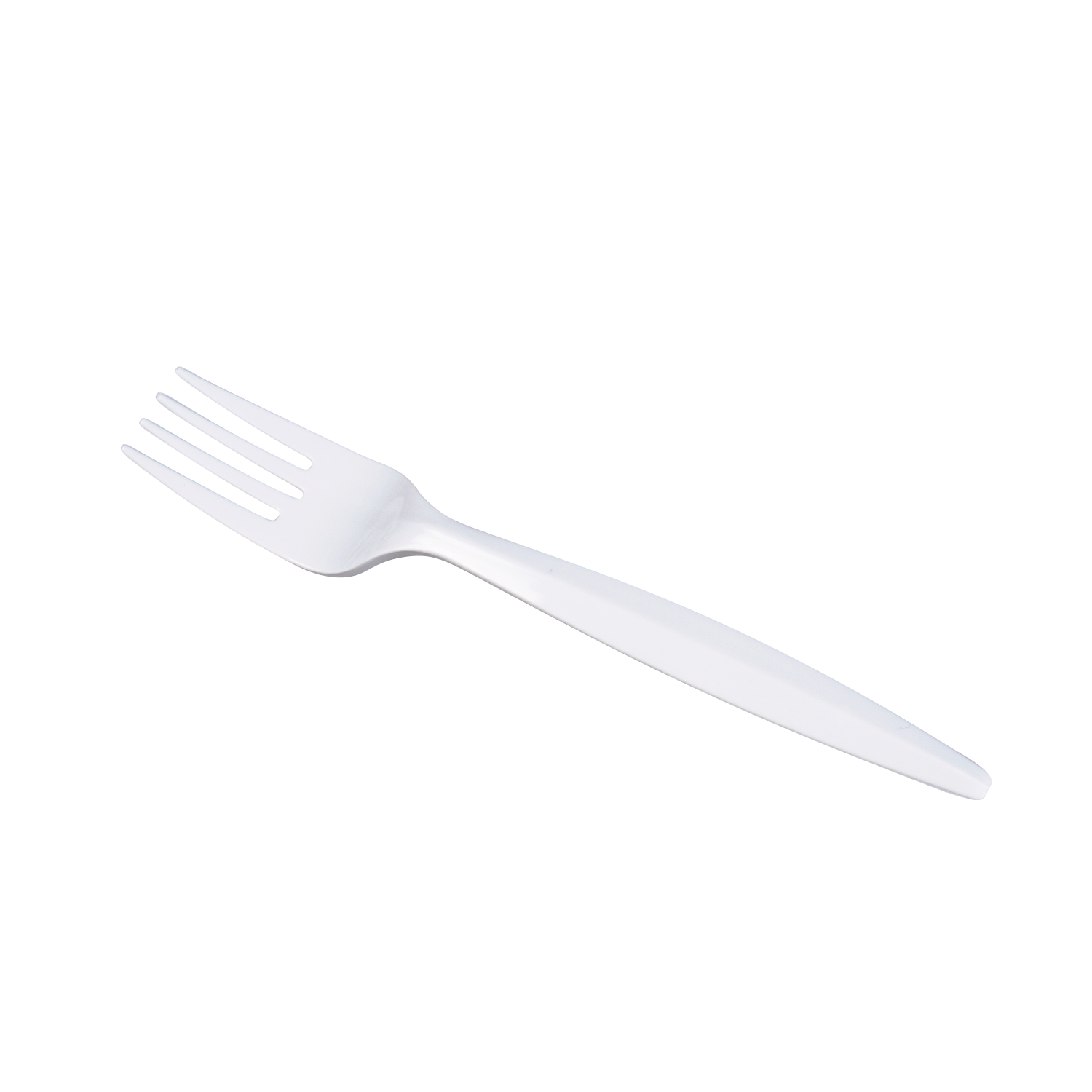 Wholesale PP Plastic Medium-Heavy Weight Forks Bulk Box White - 1,000 ct