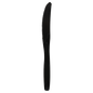 Wholesale PP Plastic Medium Heavy Weight Knives Bulk Box Black - 1,000 ct