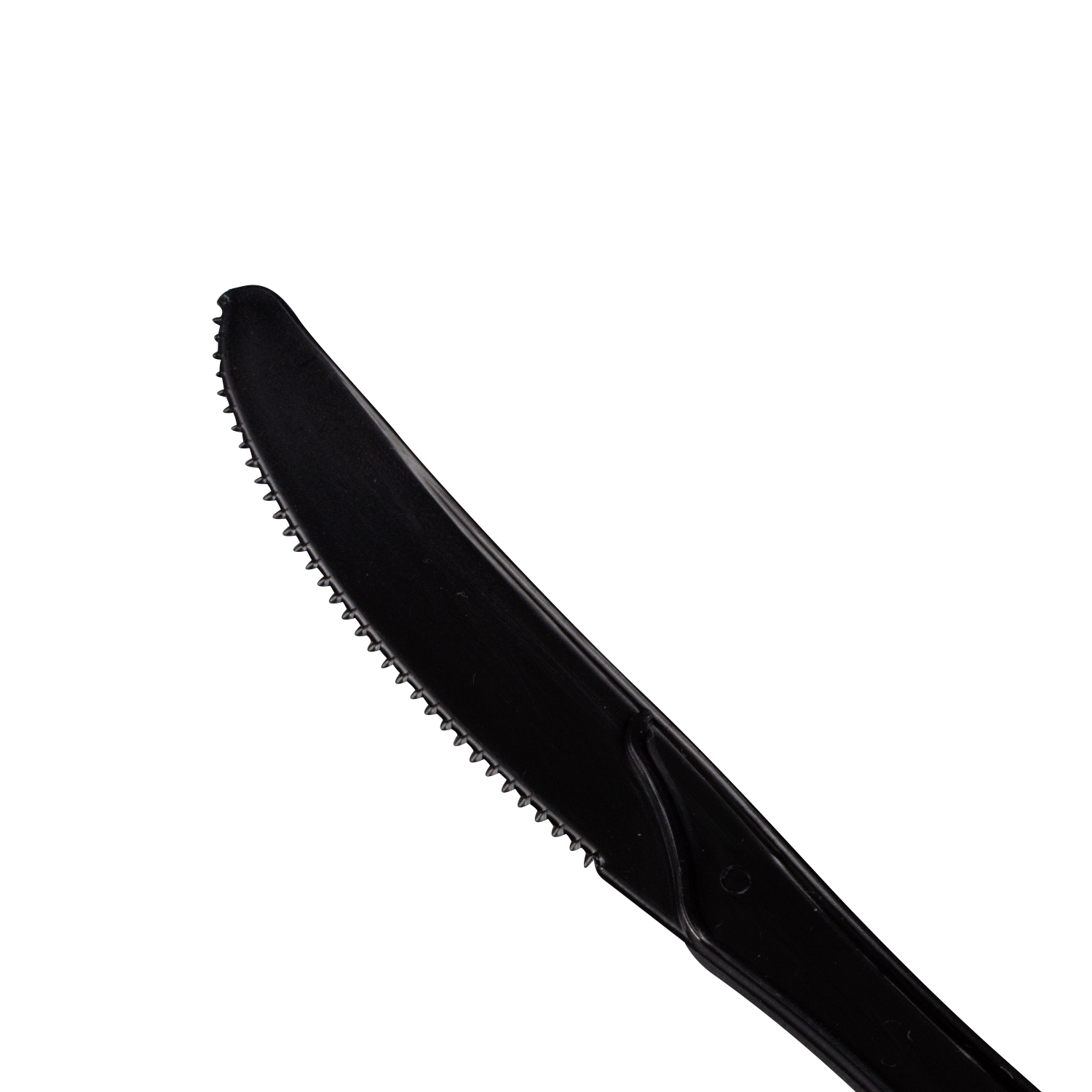 Wholesale PP Plastic Medium Heavy Weight Knives Bulk Box Black - 1,000 ct