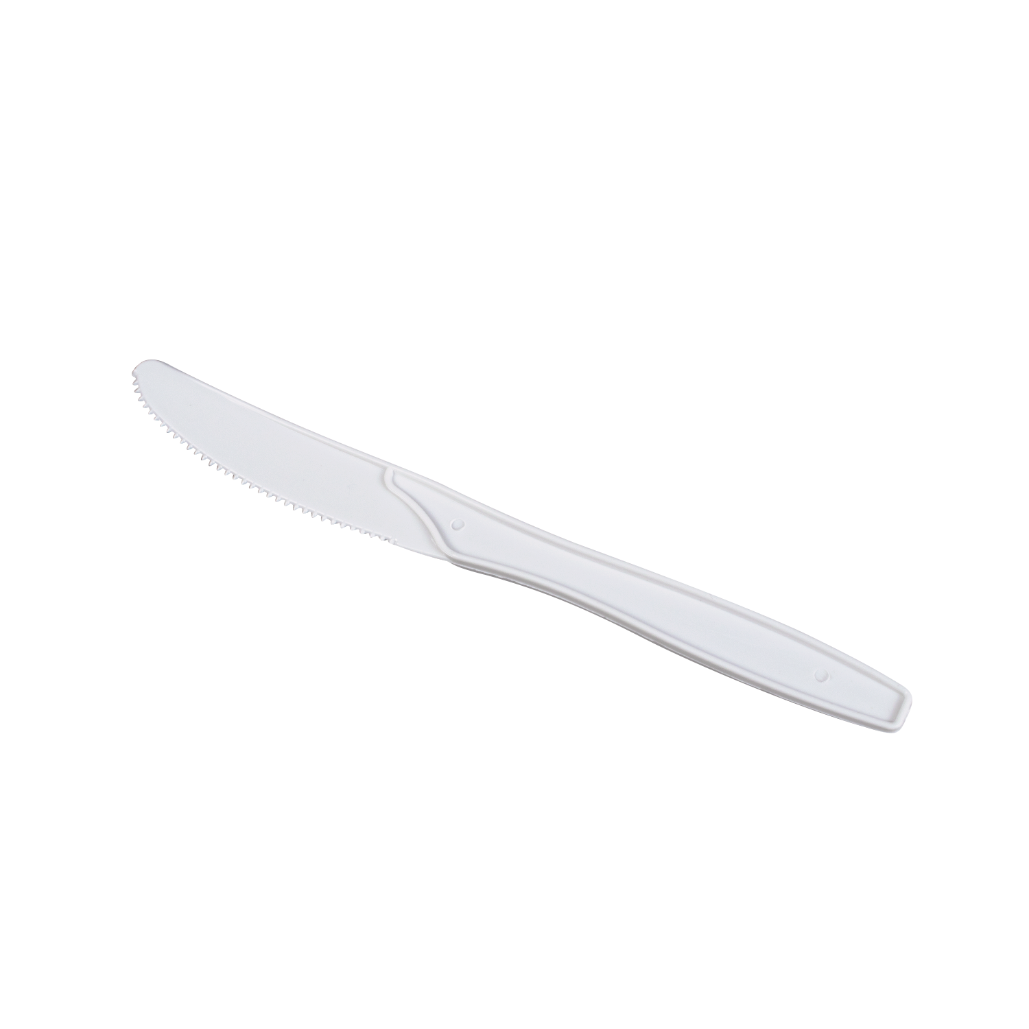 Wholesale PP Plastic Medium Heavy Weight Knives Bulk Box White - 1,000 ct