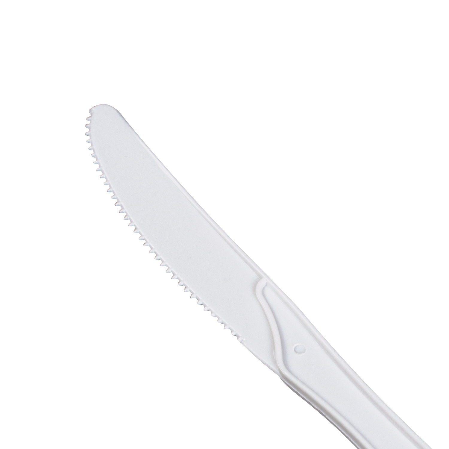 Wholesale PP Plastic Medium Heavy Weight Knives Bulk Box White - 1,000 ct