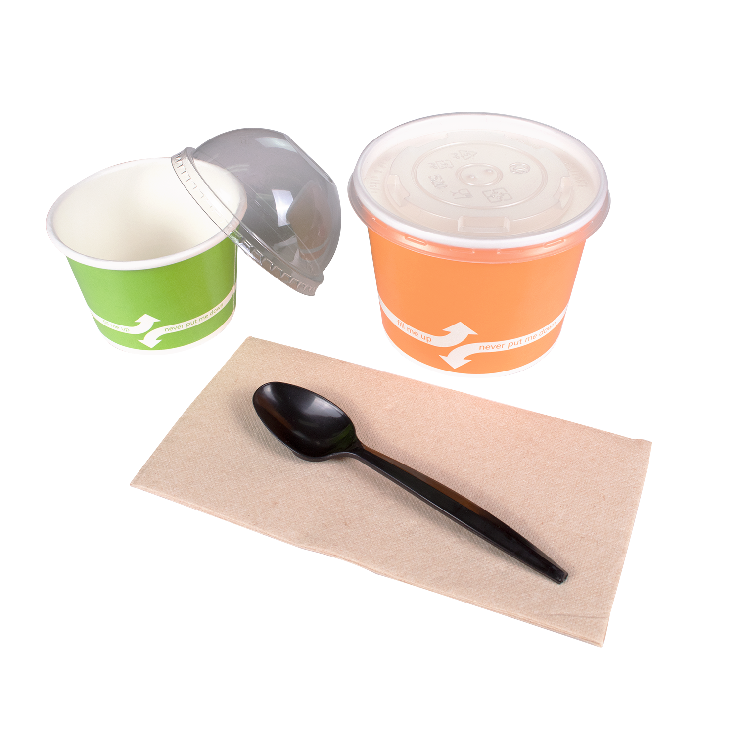 Wholesale PP Plastic Medium Heavy Weight Tea Spoons Bulk Box Black - 1,000 ct