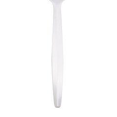 Wholesale PP Plastic Medium-Heavy Weight Tea Spoons Bulk Box White - 1,000 ct
