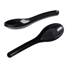 Load image into Gallery viewer, Wholesale Med-Heavy Weight Asian Soup Spoon Black -1,000 ct
