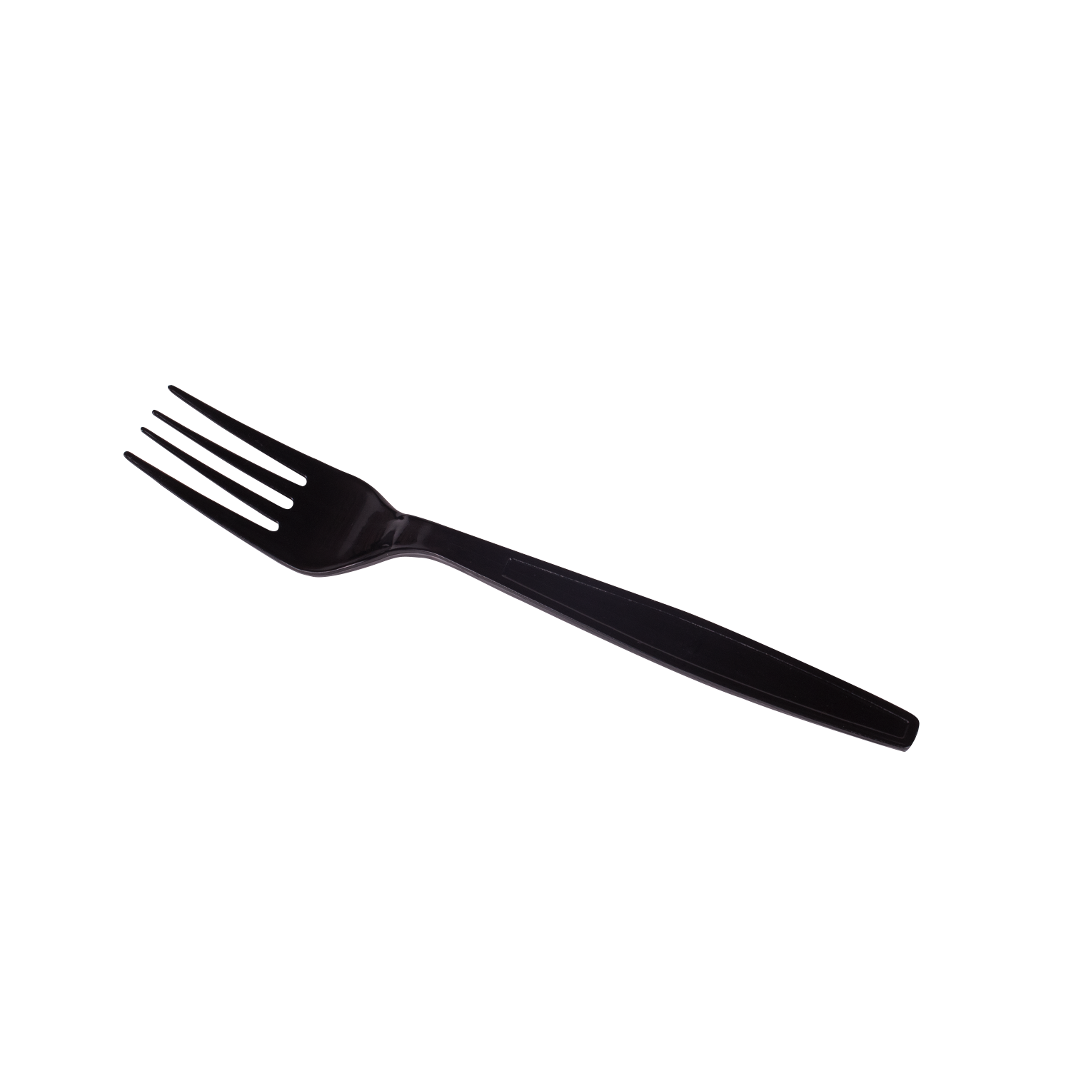 Wholesale PS Plastic Extra Heavy Weight Fork Black - 1,000 ct