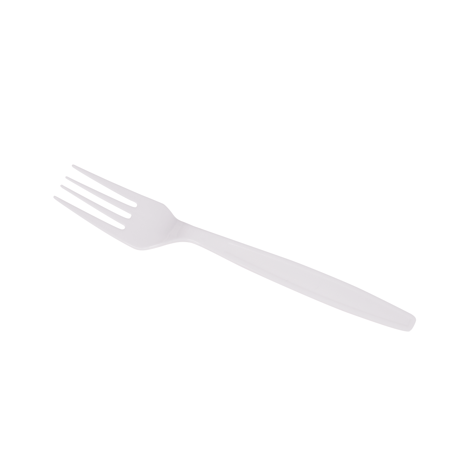 Wholesale PS Plastic Extra Heavy Weight Forks White - 1,000 ct