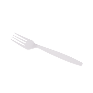Wholesale PS Plastic Extra Heavy Weight Forks White - 1,000 ct