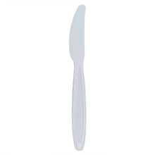 Load image into Gallery viewer, Wholesale PS Plastic Extra Heavy Weight Knives White - 1,000 ct
