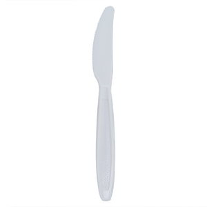 Wholesale PS Plastic Extra Heavy Weight Knives White - 1,000 ct