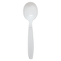 Wholesale PS Plastic Extra Heavy Weight Soup Spoons White - 1,000 ct