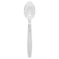 Wholesale PS Plastic Extra Heavy Weight Tea Spoons - Clear - 1,000 ct