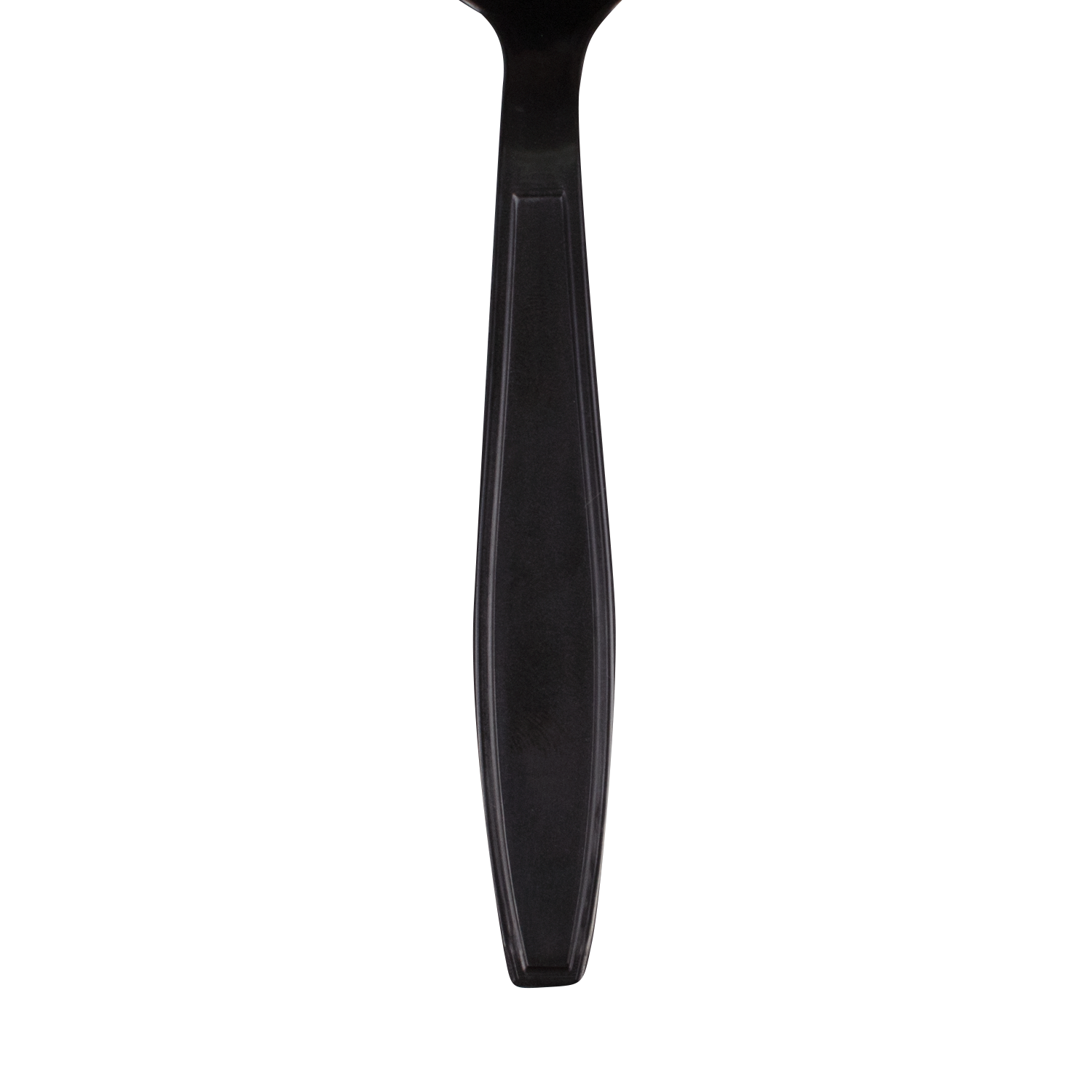 Wholesale PP Plastic Extra Heavy Weight Soup Spoons Black - 1,000 ct