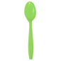 Wholesale Plastic Extra Heavy Weight Tea Spoons - Green - 1,000 ct