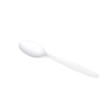 Load image into Gallery viewer, Wholesale PP Plastic Extra Heavy Weight Tea Spoons White - 1,000 ct
