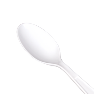 Wholesale PP Plastic Extra Heavy Weight Tea Spoons White - 1,000 ct