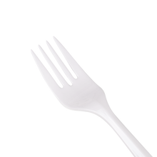 Load image into Gallery viewer, Wholesale PS Plastic Medium Weight Forks Bulk Box White - 1,000 ct

