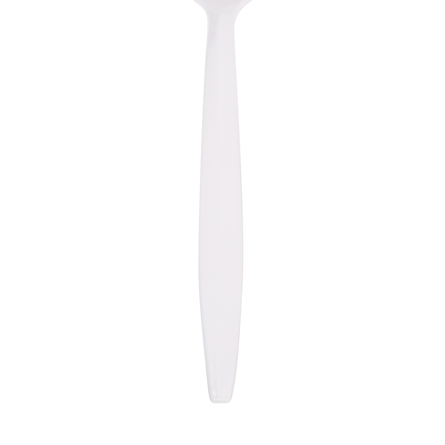 Wholesale PS Plastic Medium Weight Soup Spoons Bulk Box White - 1,000 ct