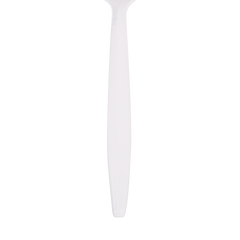 Wholesale PS Plastic Medium Weight Soup Spoons Bulk Box White - 1,000 ct