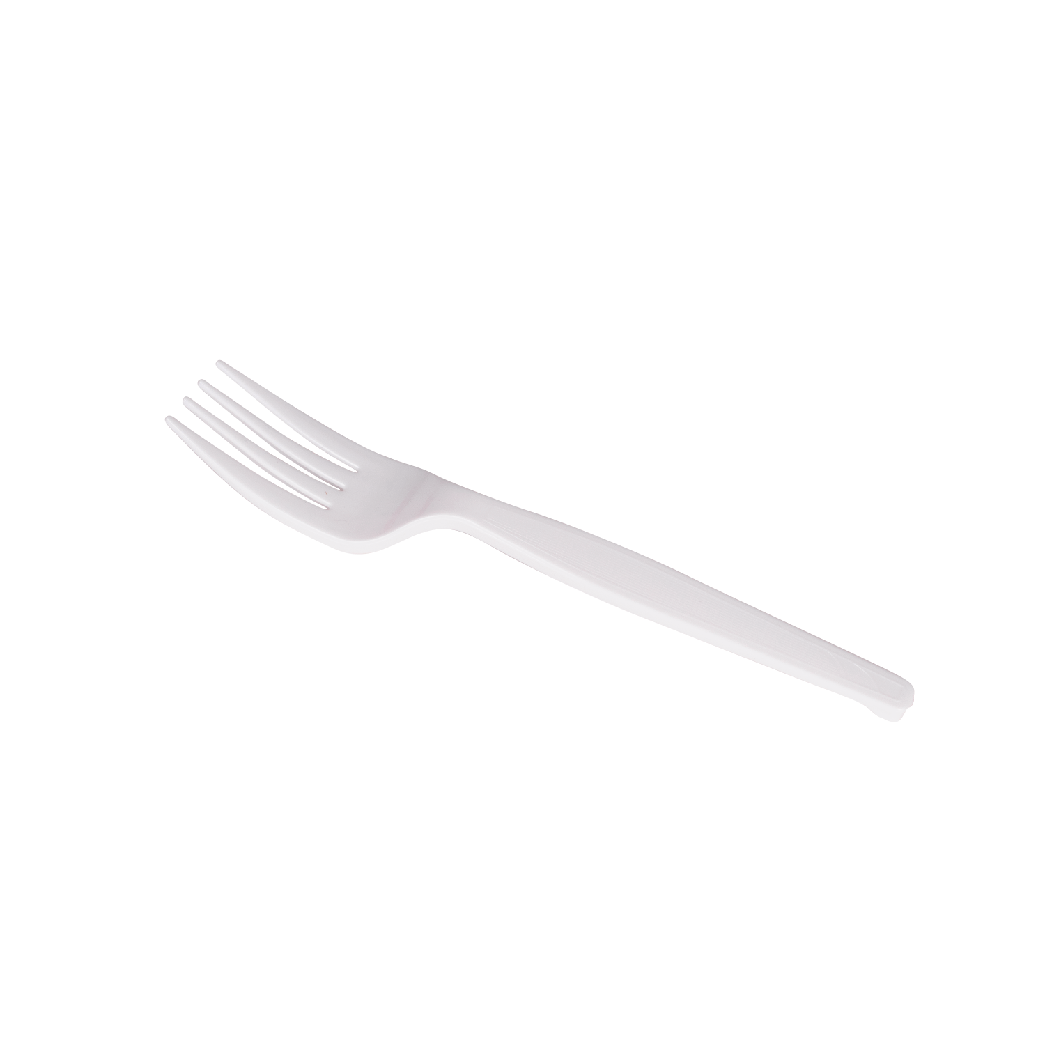 Wholesale PS Plastic Medium-Heavy Weight Forks Bulk Box White - 1,000 ct