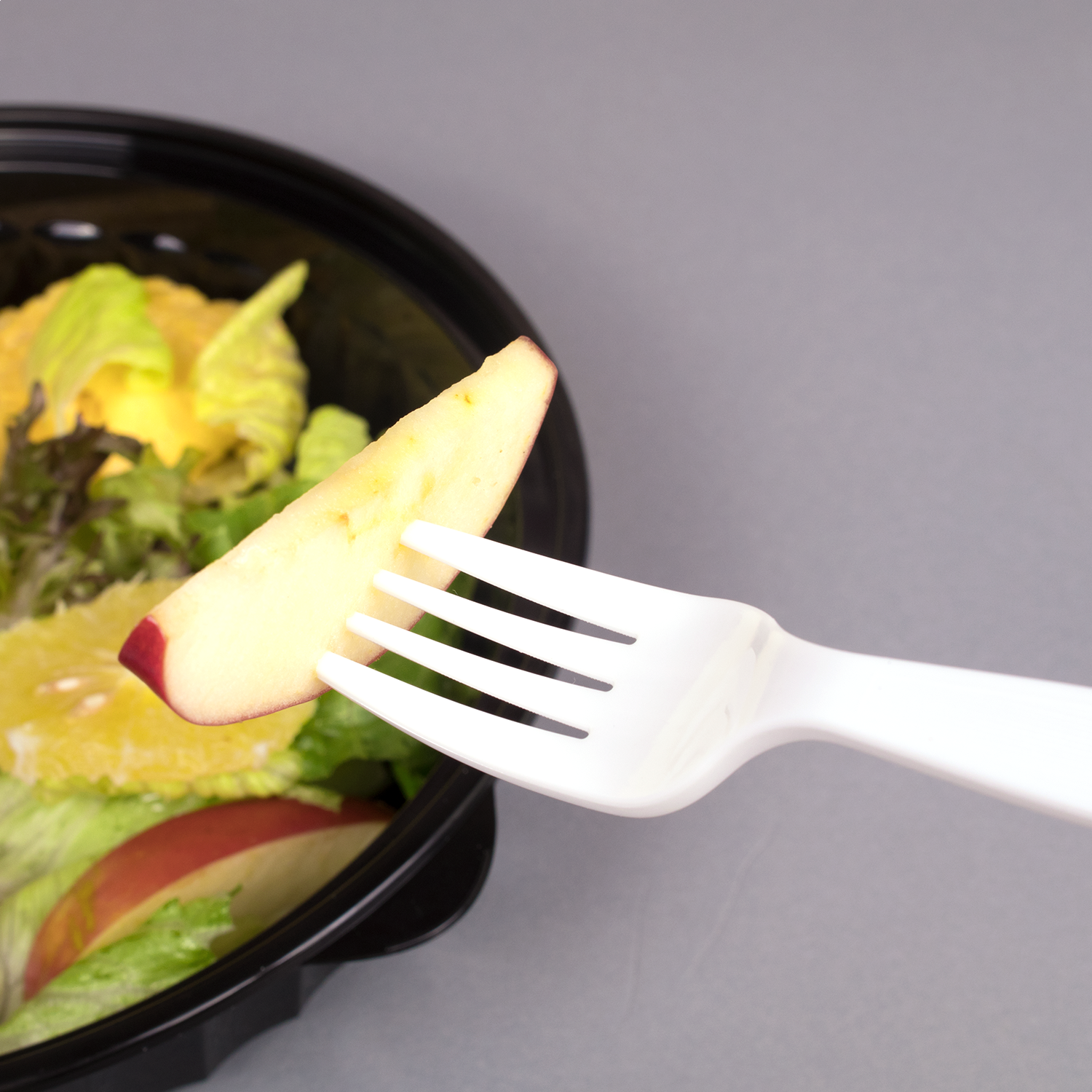 Wholesale PS Plastic Medium-Heavy Weight Forks Bulk Box White - 1,000 ct