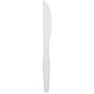 Wholesale PS Plastic Medium-Heavy Weight Knives Bulk Box White - 1,000 ct
