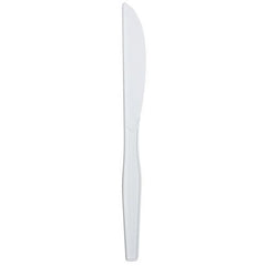 Wholesale PS Plastic Medium-Heavy Weight Knives Bulk Box White - 1,000 ct