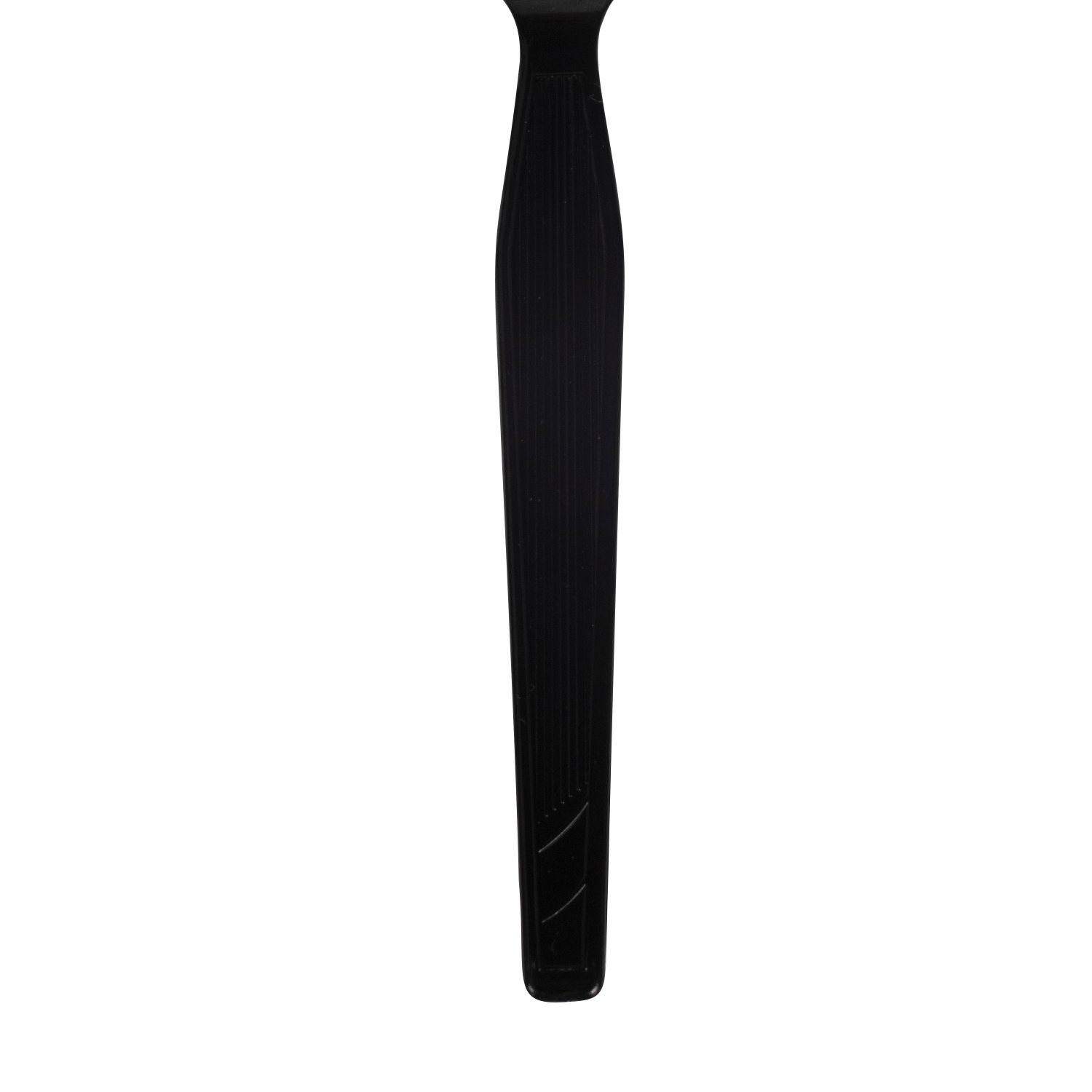 Wholesale PS Plastic Medium-Heavy Weight Soup Spoons Bulk Box Black - 1,000 ct