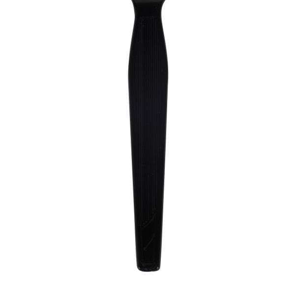 Wholesale Plastic Medium-Heavy Weight Tea Spoons Bulk Box - Black - 1,000 ct