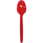Wholesale Plastic Heavy Weight Tea Spoons - Red - 1,000 ct