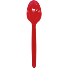 Load image into Gallery viewer, Wholesale Plastic Heavy Weight Tea Spoons - Red - 1,000 ct
