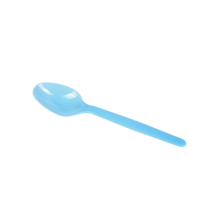 Wholesale Plastic Heavy Weight Tea Spoons - Blue - 1,000 ct