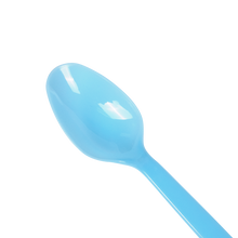 Load image into Gallery viewer, Wholesale Plastic Heavy Weight Tea Spoons - Blue - 1,000 ct
