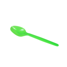 Load image into Gallery viewer, Wholesale Plastic Heavy Weight Tea Spoons - Green - 1,000 ct
