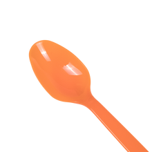 Load image into Gallery viewer, Wholesale Plastic Heavy Weight Tea Spoons - Orange - 1,000 ct
