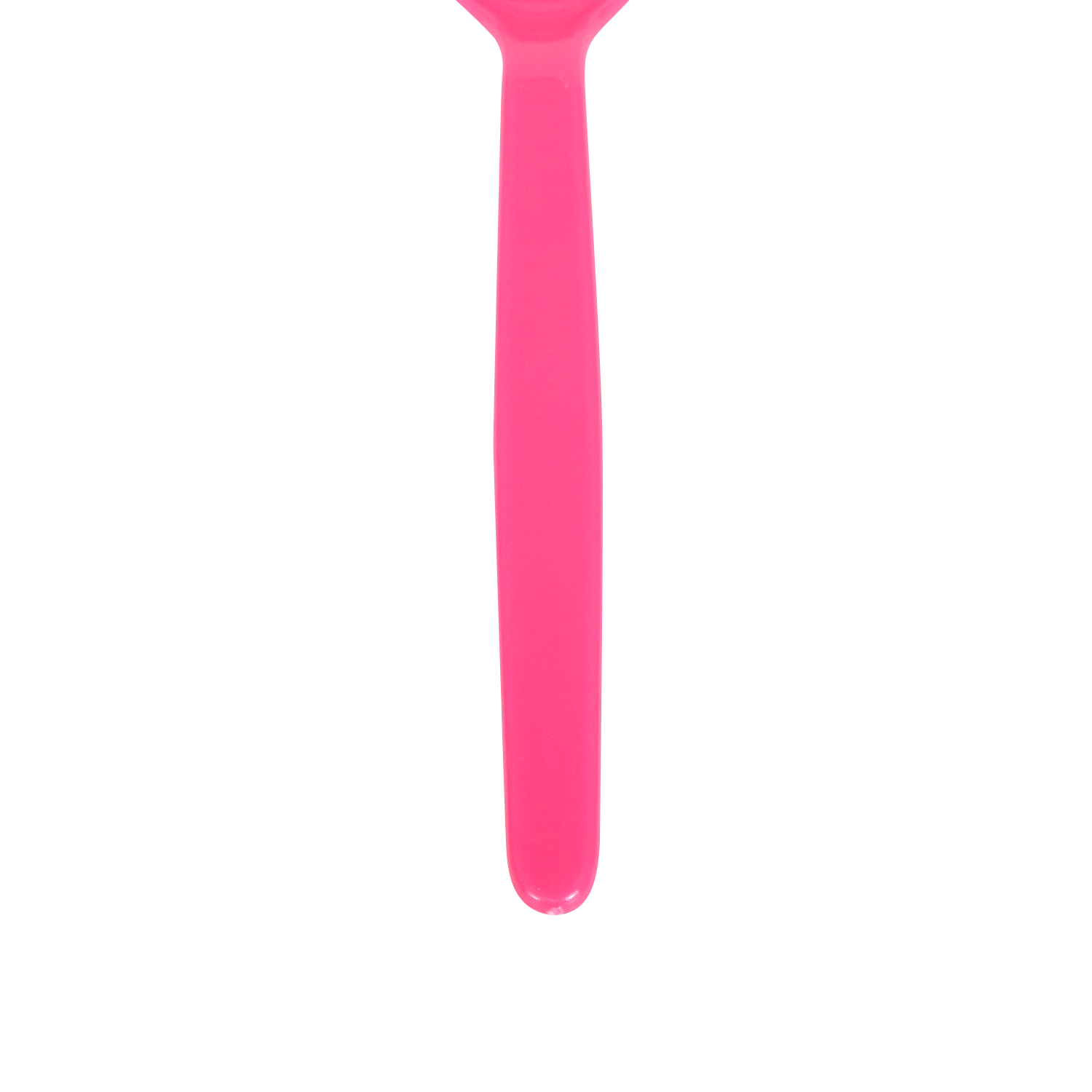Wholesale PS Plastic Heavy Weight Tea Spoons - Pink - 1,000 ct