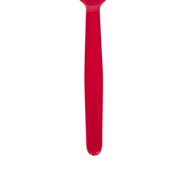 Wholesale Plastic Heavy Weight Tea Spoons - Red - 1,000 ct