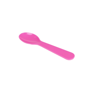 Wholesale Plastic Tasting Spoon - Pink - 4,000 ct