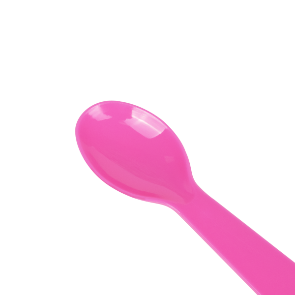 Wholesale Plastic Tasting Spoon - Pink - 4,000 ct