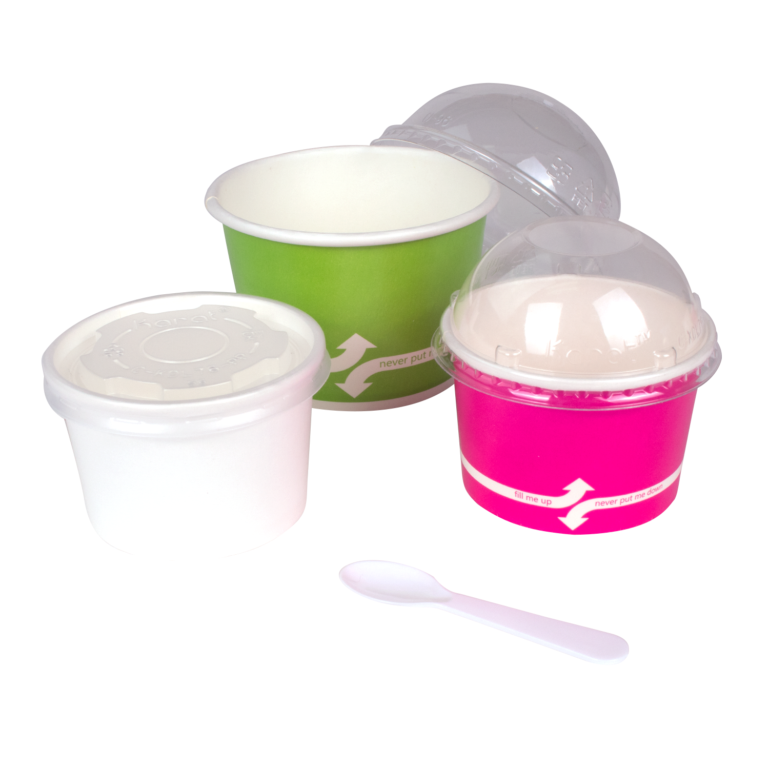 Wholesale PS Plastic Tasting Spoon White - 4,000 ct