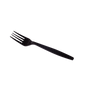 Wholesale PS Plastic Heavy Weight Forks Bulk Box Black - 1,000 ct