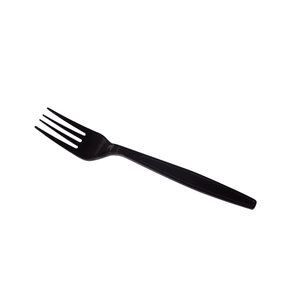 Wholesale PS Plastic Heavy Weight Forks Bulk Box Black - 1,000 ct