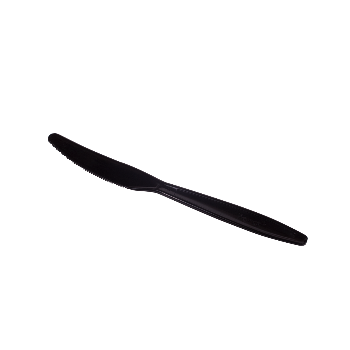 Wholesale PS Plastic Heavy Weight Knives Bulk Box Black - 1,000 ct