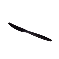 Wholesale PS Plastic Heavy Weight Knives Bulk Box Black - 1,000 ct