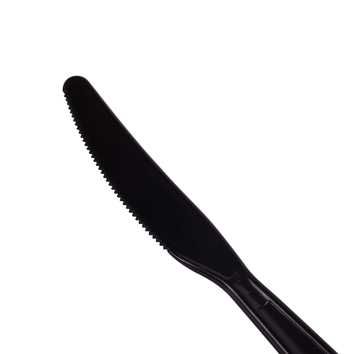 Wholesale PS Plastic Heavy Weight Knives Bulk Box Black - 1,000 ct