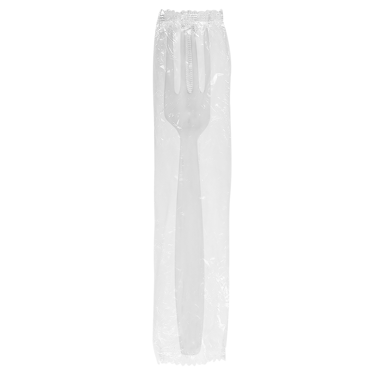 Wholesale PS Plastic Heavy Weight Forks White - Wrapped - 1,000 ct