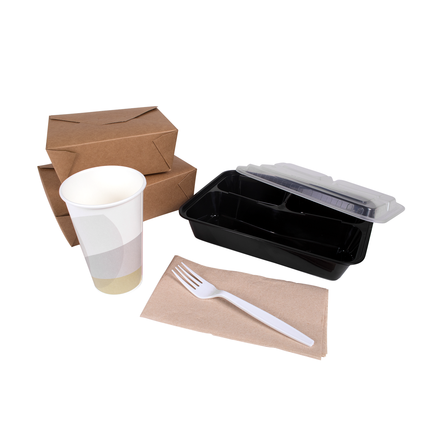 Wholesale PS Plastic Heavy Weight Forks White - Wrapped - 1,000 ct